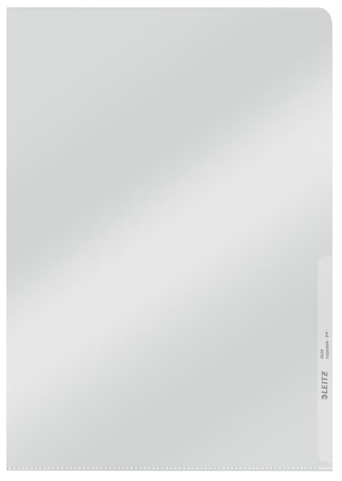 LEITZ Sichthülle extrastark, A4, PP, glasklar, 0,16 mm