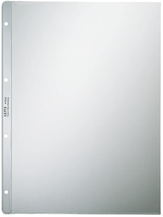 LEITZ Prospekthülle extrastark, A4, PP, genarbt, 0,13 mm