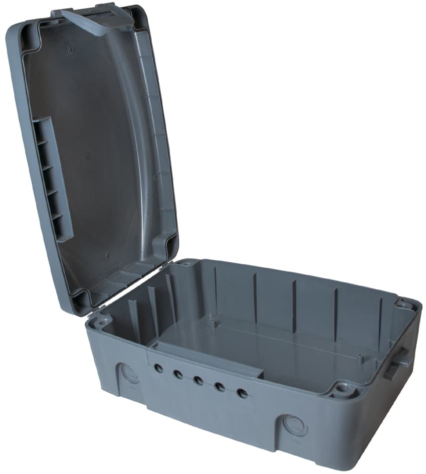 LogiLink Außen-Elektronikbox, wetterfest, IP54, grau