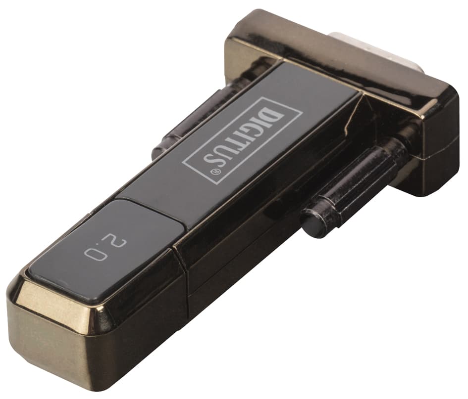 DIGITUS USB 2.0 Seriell-Adapter, inkl. USB-A Kabel