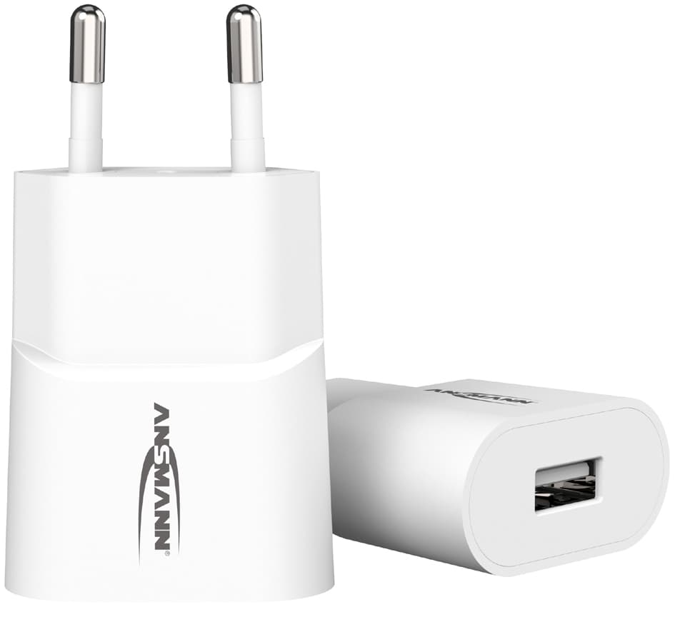 ANSMANN USB-Steckdosenadapter Home Charger HC105, USB-A,weiß