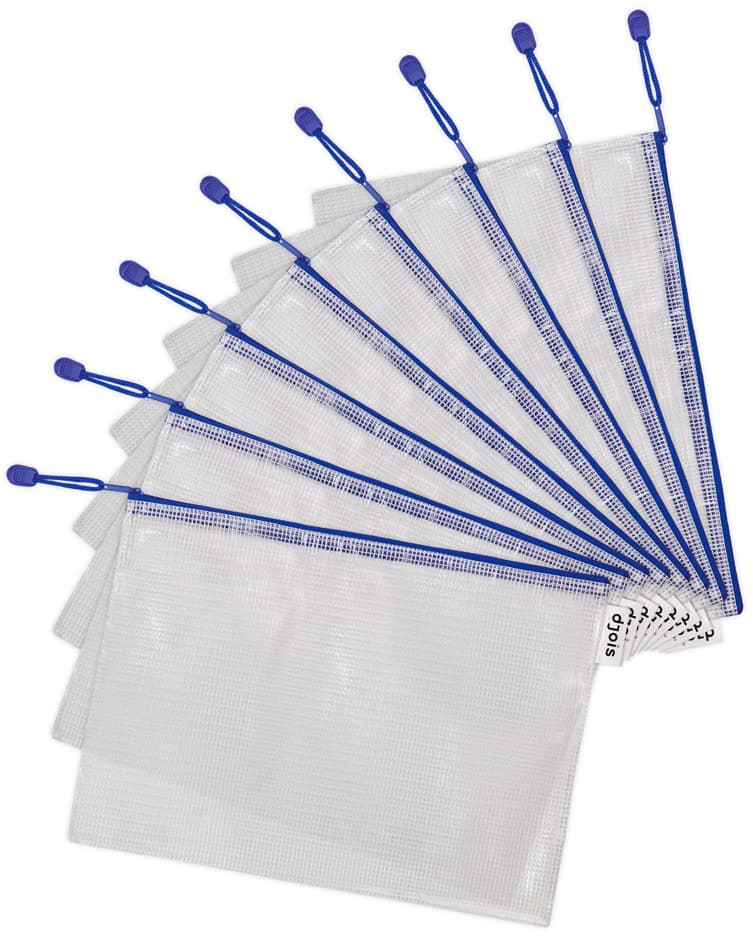 djois by tarifold Reißverschlusstasche ZIPPER, DIN A4, PVC