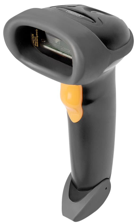 DIGITUS 2D Barcode Handscanner, kabellos, 200 Scans/Min.