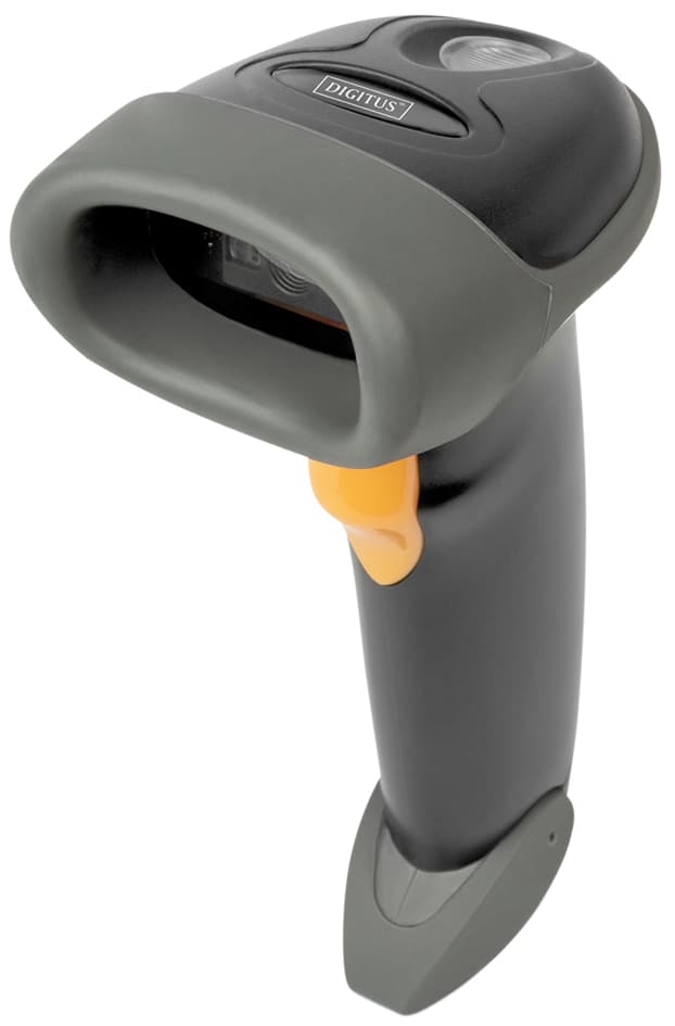 DIGITUS 2D Barcode Handscanner, 200 Scans/Min., grau