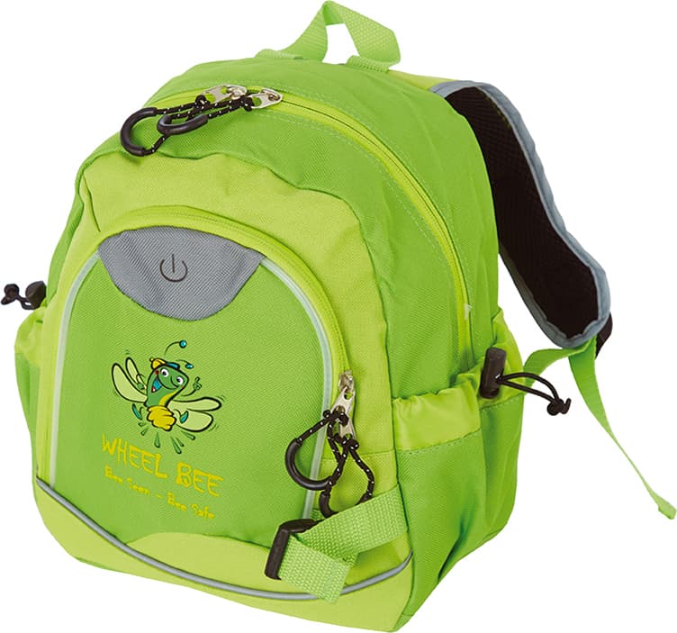 WHEEL BEE Kinder-Rucksack Kiddy Bee, grün