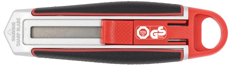 WEDO Safety-Cutter Long Blade, Klinge: 18 mm, rot/schwarz