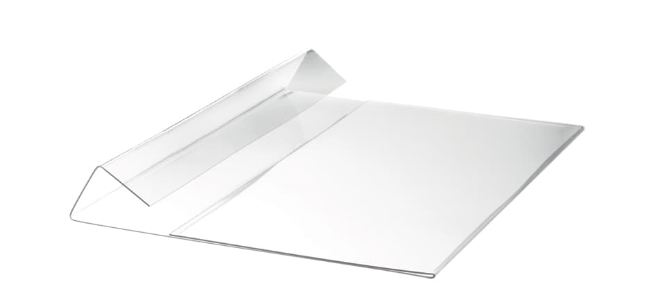 DURABLE Kennzeichnungstasche HARD COVER, Falz A5 quer