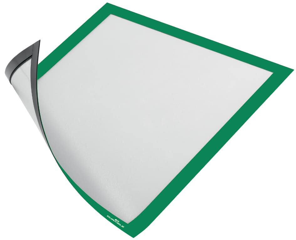 DURABLE Magnet-Rahmen DURAFRAME MAGNETIC, DIN A4, grün