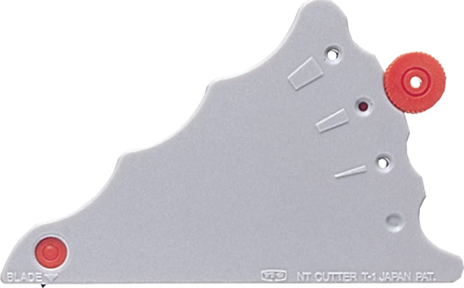 NT Cutter T-1P, Kunststoff-Gehäuse, 18 mm Klinge, beige
