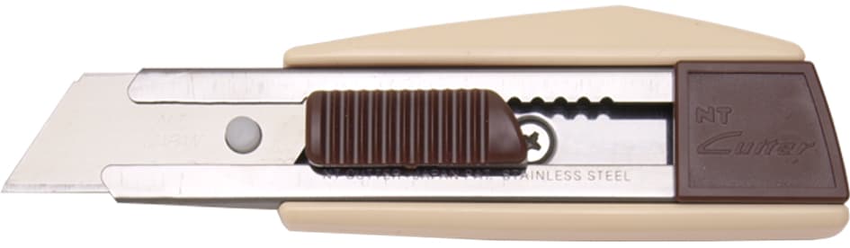 NT Cutter ZL-1P, Kunststoff-Gehäuse, 18 mm, elfenbein