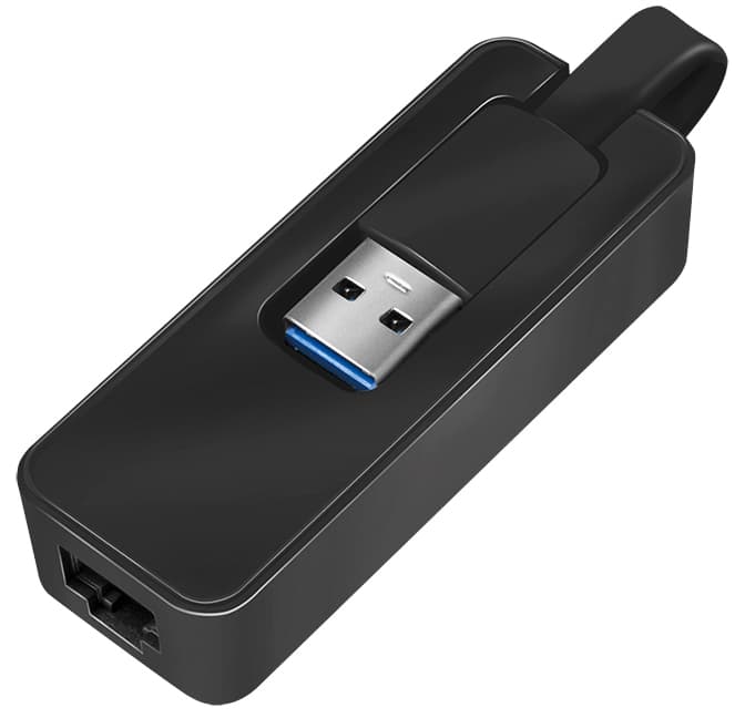 LogiLink USB 3.0 - Gigabit Ethernet Adapter, schwarz