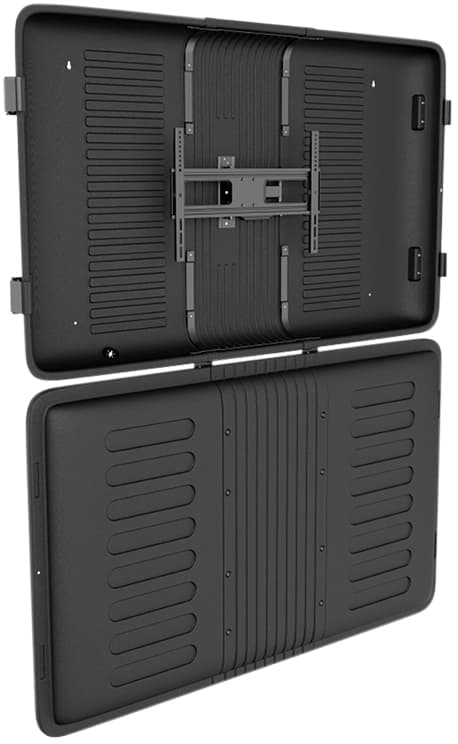LogiLink TV-Gehäuse, wetterfest, für 55, - 75, -TVs, schwarz