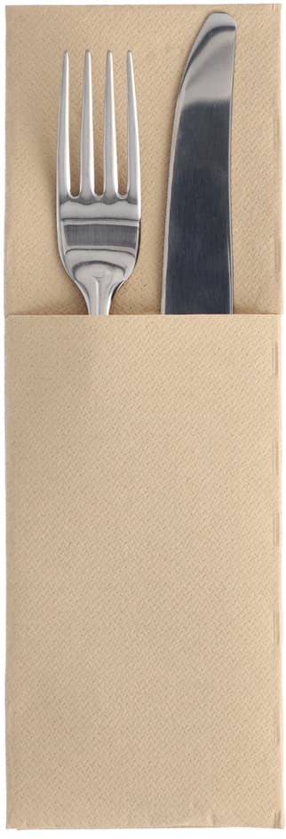 PAPSTAR Servietten-Tasche , ROYAL Collection, , sand