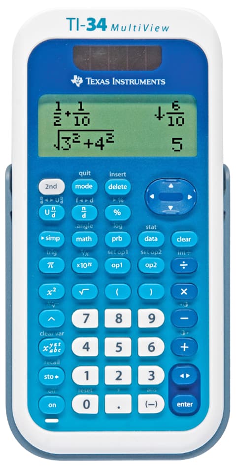 TEXAS INSTRUMENTS Schulrechner TI-34 Multiview