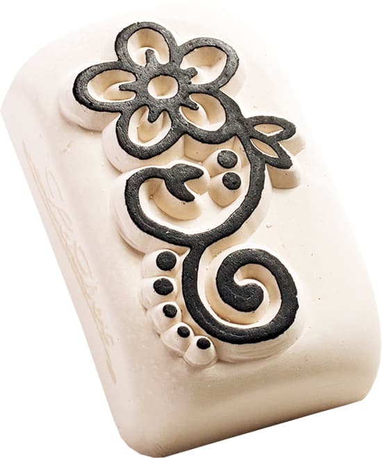 COLOP Tattoo-Stempel LaDot stone , curl flower,
