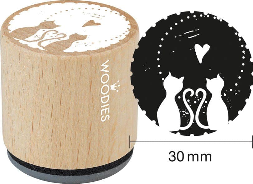 COLOP Motiv-Stempel Woodies , Katzen,