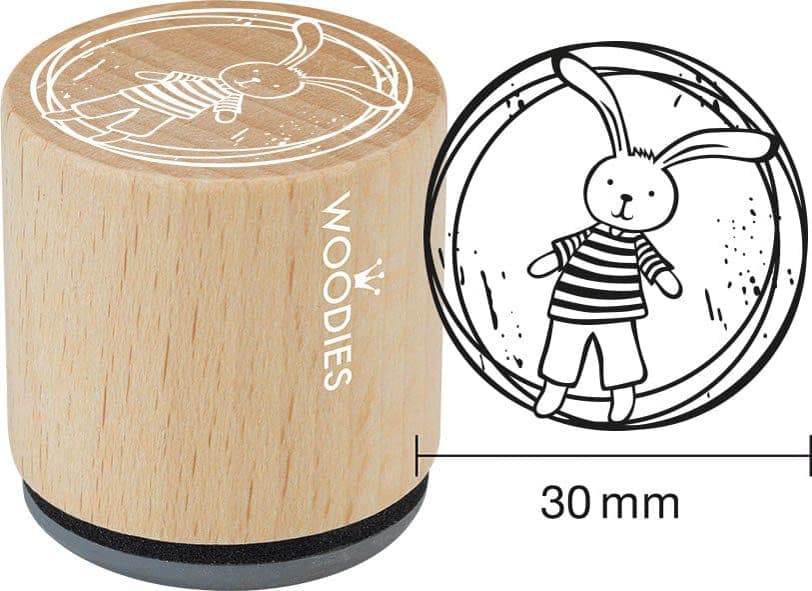COLOP Motiv-Stempel Woodies , Häschen,