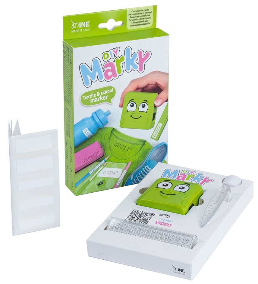 COLOP Markierungsstempel-Set , DIY Marky, Printer C20, blau