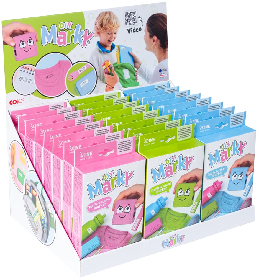 COLOP Markierungsstempel-Set , DIY Marky, , Display