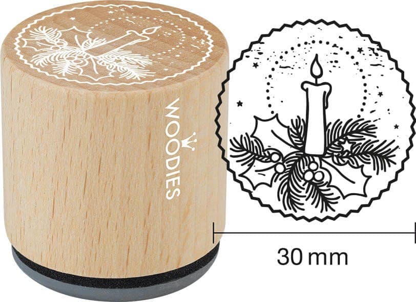 COLOP Motiv-Stempel Woodies , Kerze,
