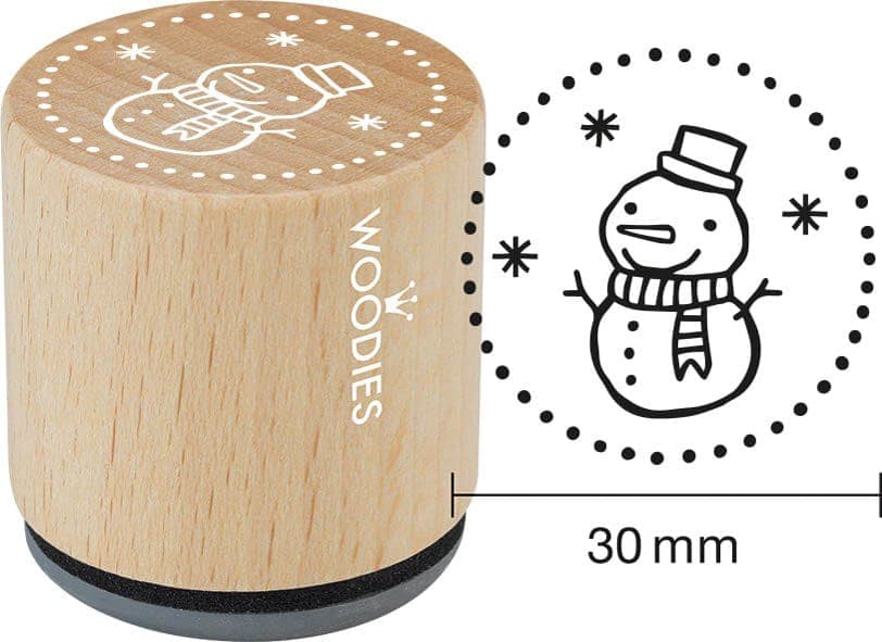 COLOP Motiv-Stempel Woodies , Schneemann,