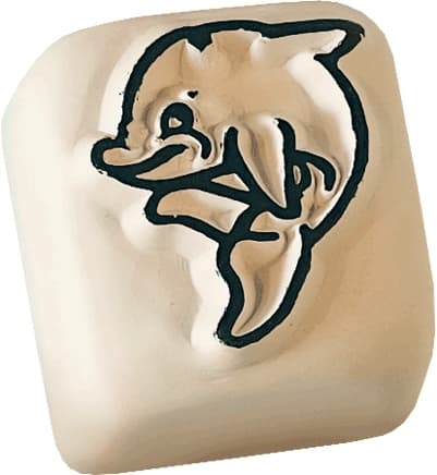 COLOP Tattoo-Stempel LaDot kids stone , Delfin, , klein