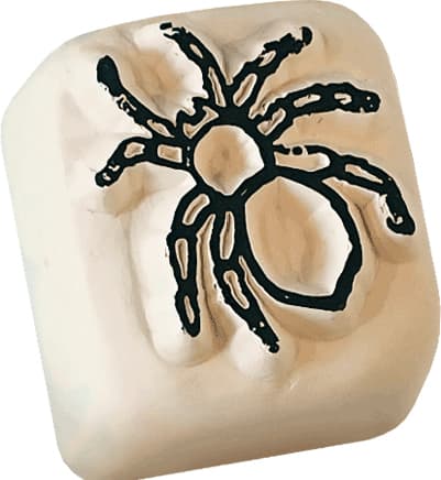 COLOP Tattoo-Stempel LaDot kids stone , Spinne, , klein
