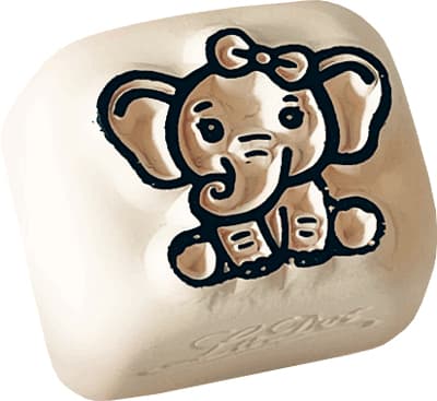 COLOP Tattoo-Stempel LaDot kids stone , Elefant, , klein