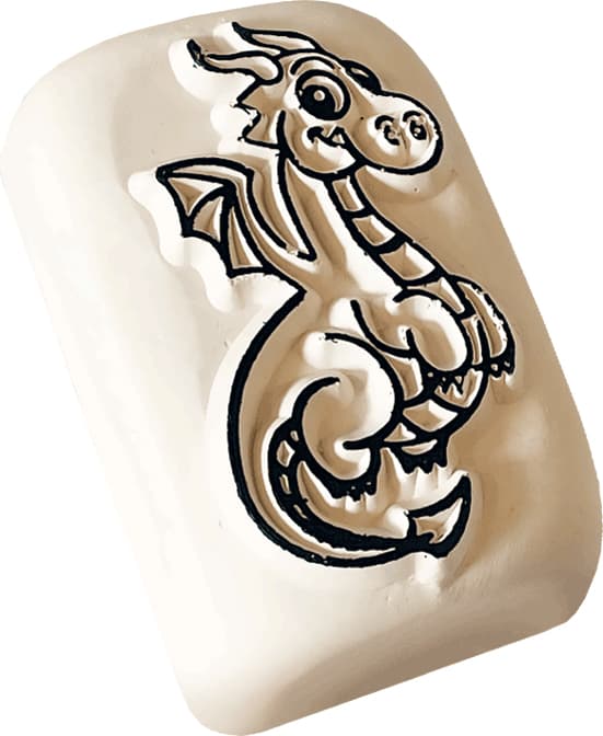 COLOP Tattoo-Stempel LaDot kids stone , Drache, , mittel