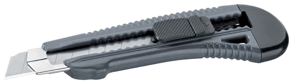 WESTEX Cutter, Kunststoff, Klinge: 18 mm, grau
