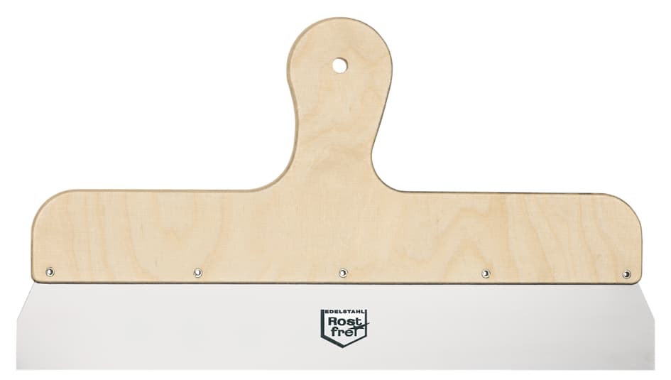WESTEX Fassadenspachtel, rostfrei, 400 mm, Holzgriff