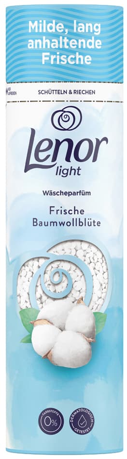Lenor Wäscheparfüm Light , Frische Baumwollblüte, , 275 g