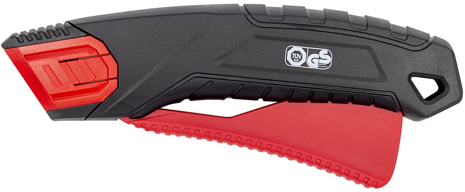 WEDO Safety-Cutter PLUS 839, Klinge: 19 mm, schwarz/rot