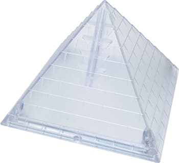 NT Cutter Klingenbehälter Pyramide iCD-400P, transparent