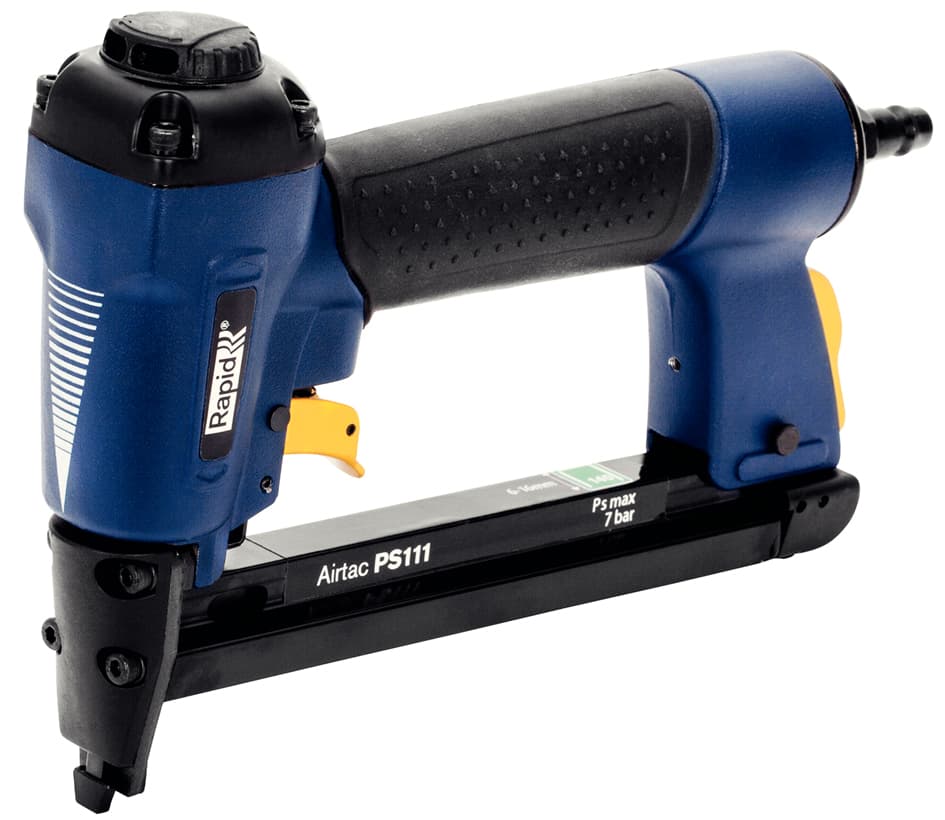 Rapid Druckluft-Tacker PS111, blau, im Koffer