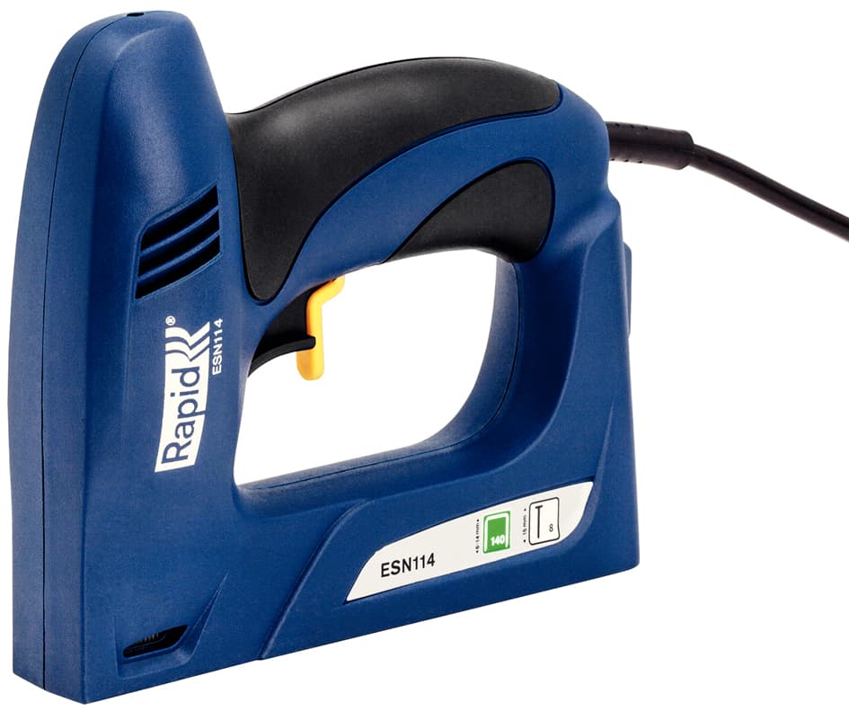 Rapid Elektro-Tacker ESN114, blau, im Koffer