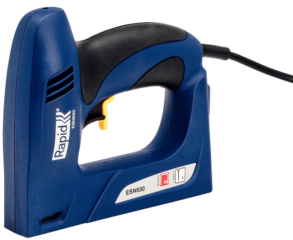Rapid Elektro-Tacker ESN530, blau, im Koffer