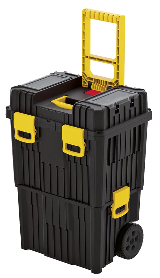 allit Werkzeugkoffer McPlus Mobile >P< 26, schwarz/gelb