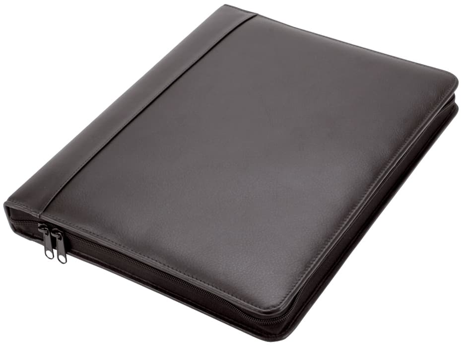 Alassio Ringbuchmappe , MONZA, , A4, Nappa-Leder, schwarz
