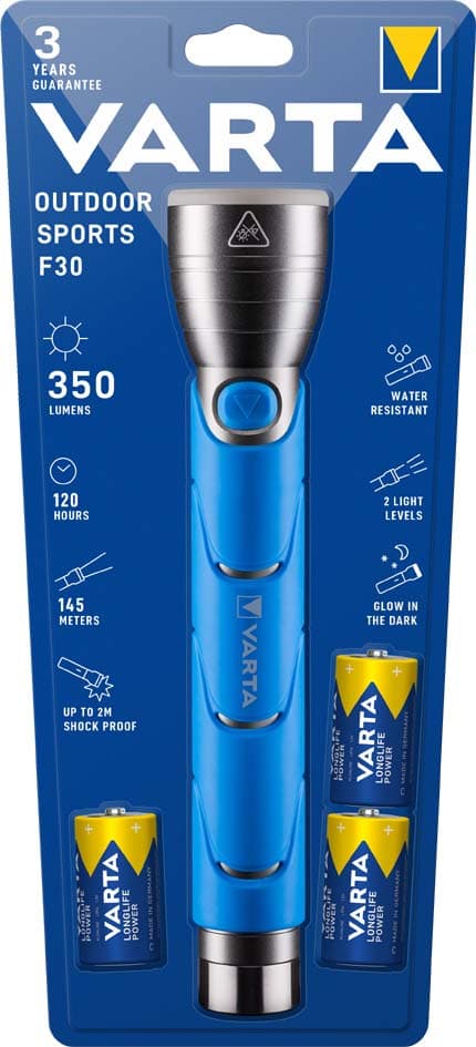 VARTA LED-Taschenlampe , Outdoor Sports F30, , 3 C