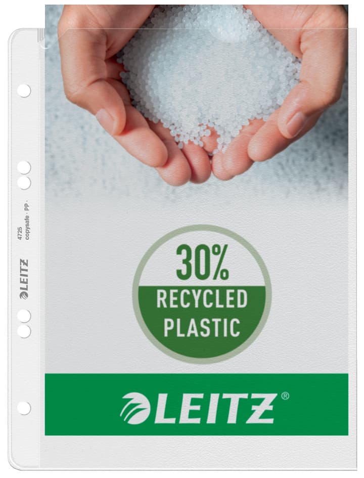 LEITZ Prospekthülle extrastark, A5, PP, genarbt, 0,13 mm