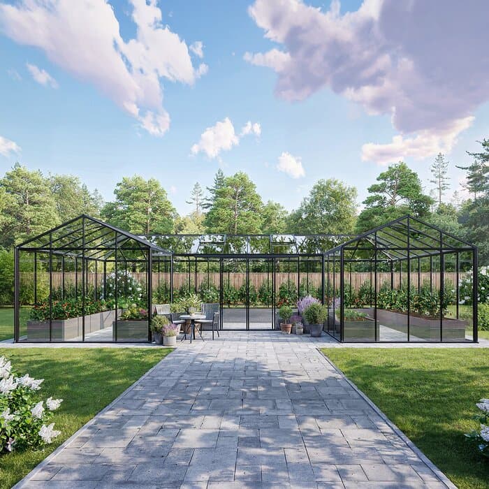 Stort växthus | Bloomcabin Orangerie