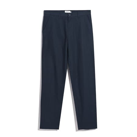 Farah Cotton Hopsack Trousers - Navy - 36/30