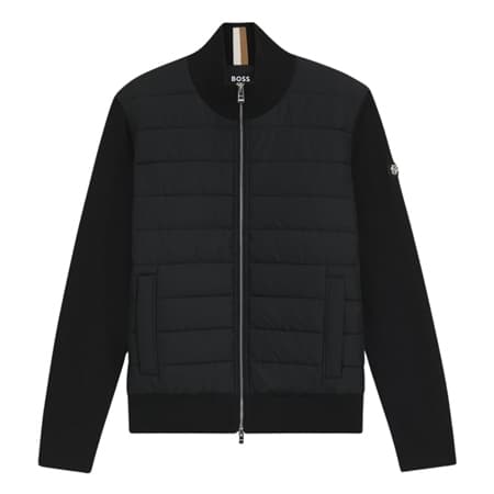 Boss H-Hernesto Padded Front Jacket - Black - XL