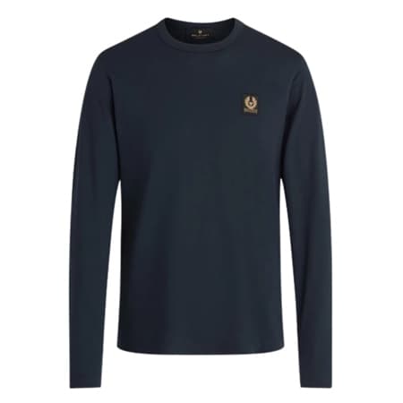Belstaff Long Sleeved T-Shirt - Dark Ink - XL