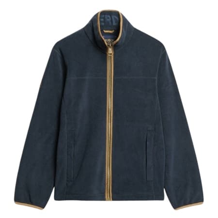 Superdry Estate Full Zip Fleece - Navy - XL
