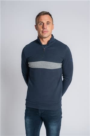 Xv Kings Anthem 1/4 Zip Sweatshirt - Navy - XL