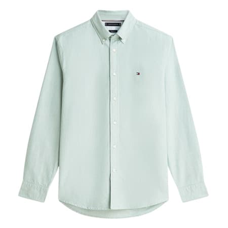 Tommy Hilfiger Solid Heritage Oxford Shirt - Nouveau Green - 2XL