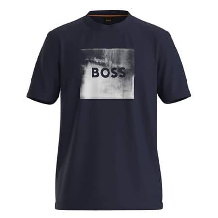 Boss Tee Wheel Graphic T-shirt - Navy - M