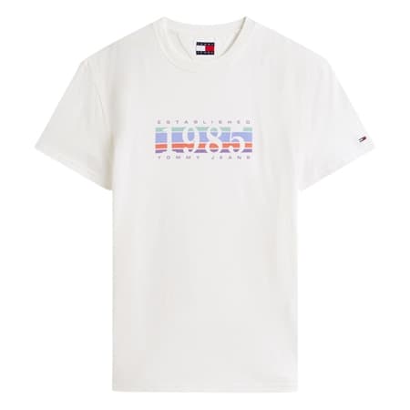 Tommy Jeans 1985 DNA Graphic T-Shirt - Beige - XS